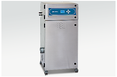 What's the flow rate of the odor reduction system recommended for GCC laser machine?