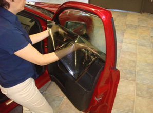 Using GCC vinyl cutter to cut window film