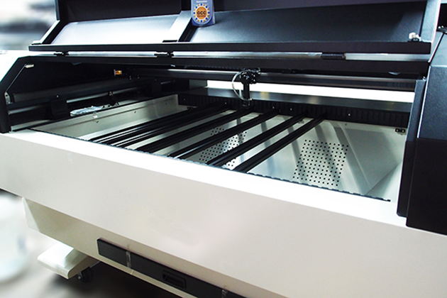 Pass-through Front to Rear Doors (Optional) - GCC X500III Pro 100-150W CO2 Laser Cutter