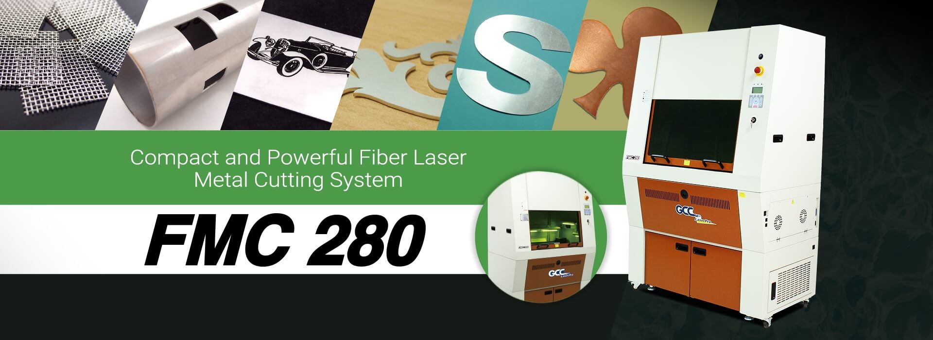 FMC 280 1.5KW Fiber Laser Cutter