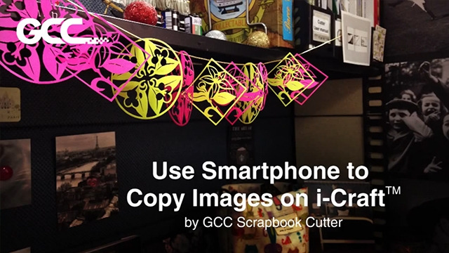 Используйте смартфон для копирования изображений на i-Craft ™