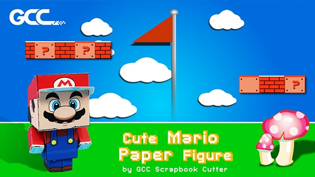 Super Mario Paper Figures