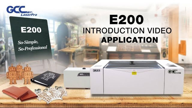 GCC LaserPro E200 Desktop Laser Engraver Application