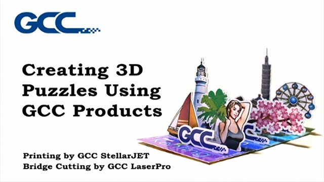 Creating 3D Puzzles Using GCC Products