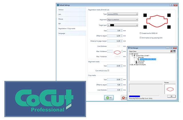 Новое профессиональное программное обеспечение для изготовления вывесок CoCut Pro XT