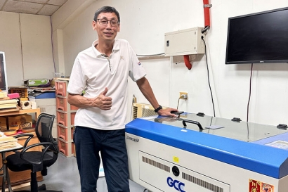 雷射雕刻傳承工匠技藝