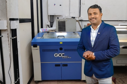 發現使用 GCC 雷射雕刻機製作禮品的潛力