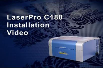 Vídeo de instalación de GCC LaserPro - C180 Laser Engraver