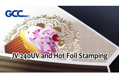 GCC - JV-240UV Hot Foil Stamping