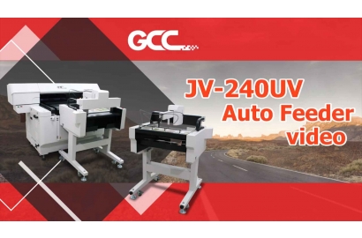 GCC - JV-240UV Auto Feeder Video