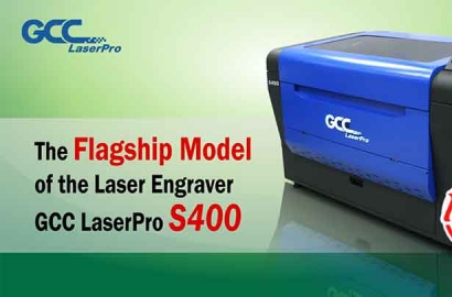 GCC LaserPro - S400 El modelo insignia del grabador láser