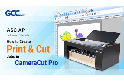 ASC AP Software Tutorial I How to Create Print & Cut Jobs in CameraCut Pro