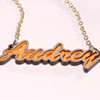Inlay Necklace - laser engraved